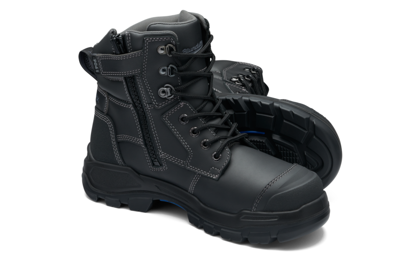 Blundstone 9061 Mens RotoFlex 150mm Steel Cap Black
