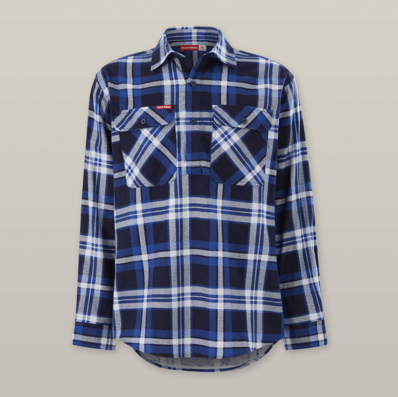 Hard Yakka Core L/S C/F Check Flannel