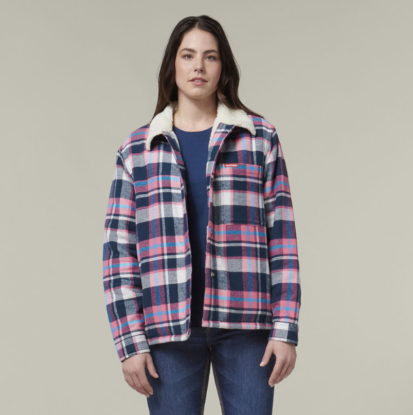 Hard Yakka Ladies Trucker Sherpa Jacket