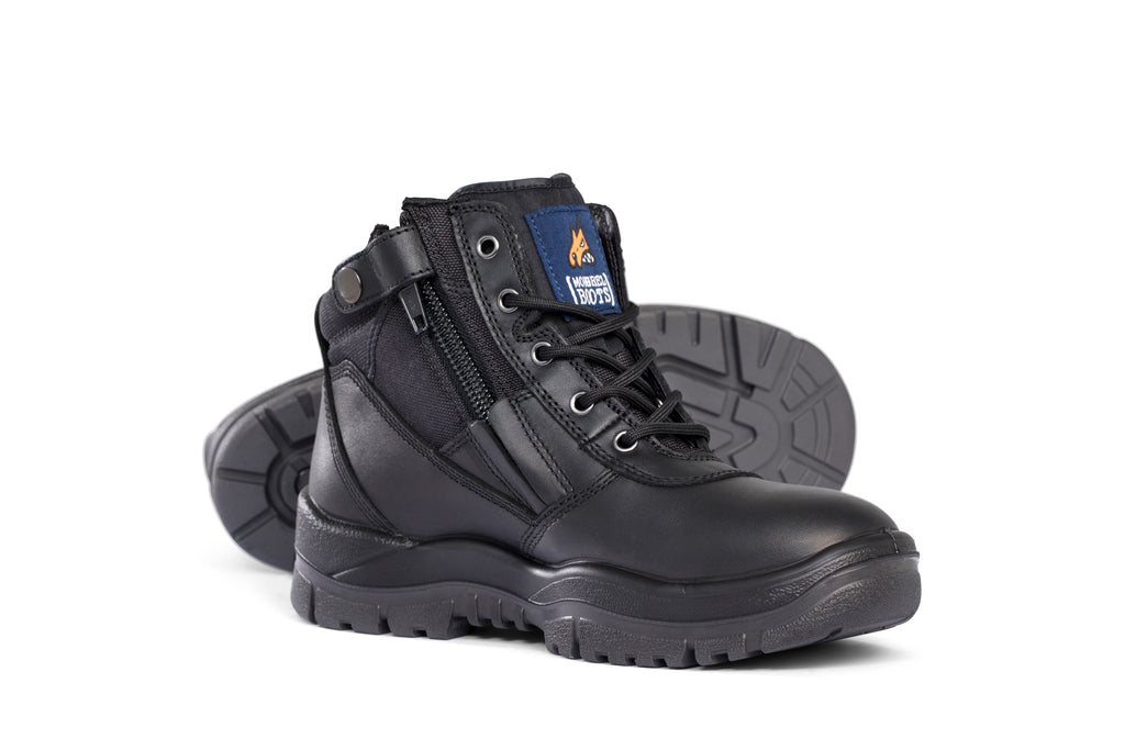 Mongrel Zip Sider Safety Black
