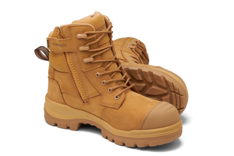 Blundstone 8560 Mens Comp Toe Safety Rotoflex Wheat
