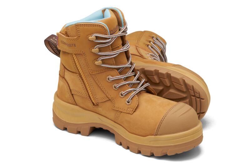 Blundstone 8860 Ladies Comp Toe Safety Rotoflex Wheat
