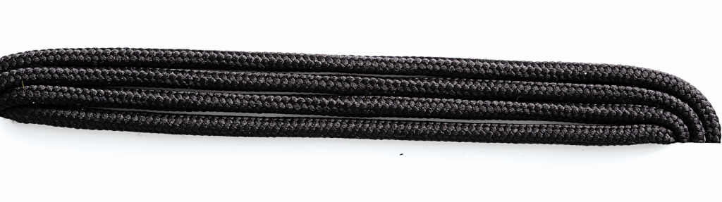 Steel Blue 140cm Nylon Laces Black