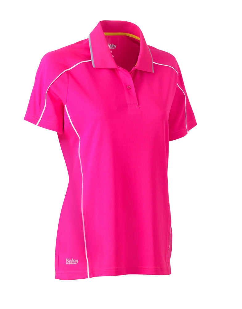 Bisley Ladies SS Cool Mesh Polo