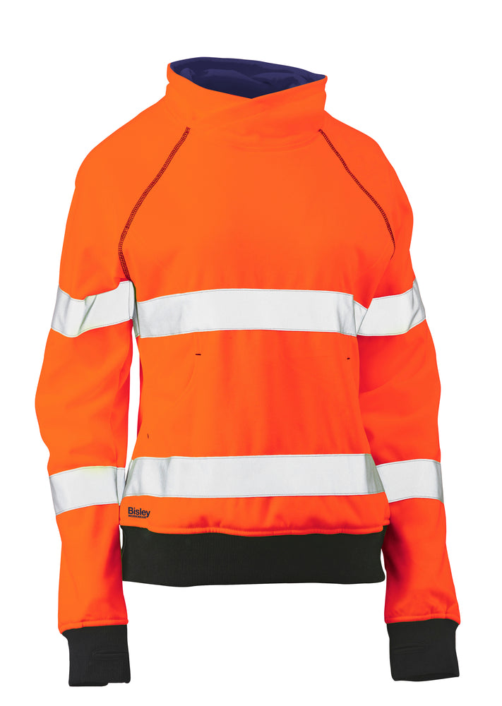 Bisley Ladies Hi Vis Pullover Jumper