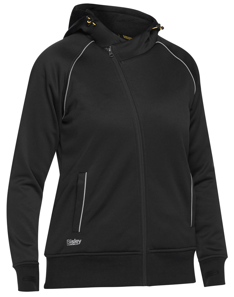Bisley Ladies Sherpa Lined Fleece Hoodie