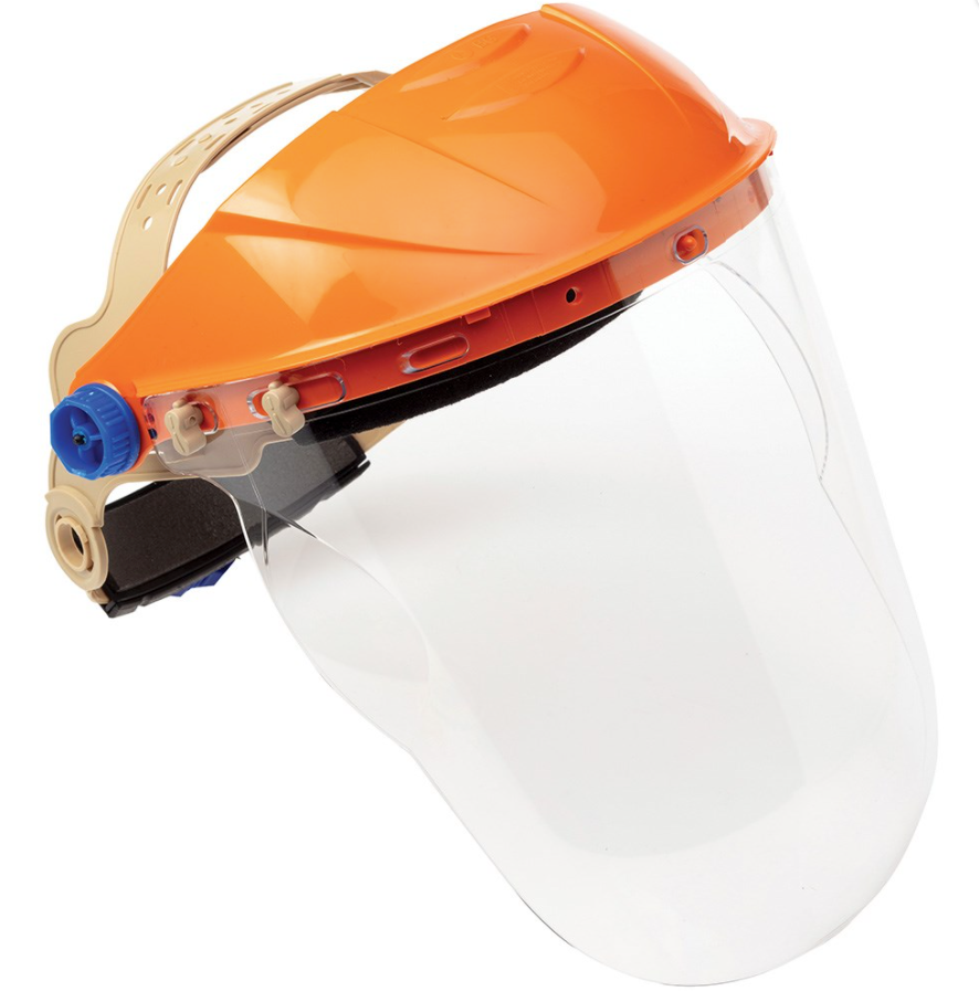 Stricker Browguard Visor with Chinguard